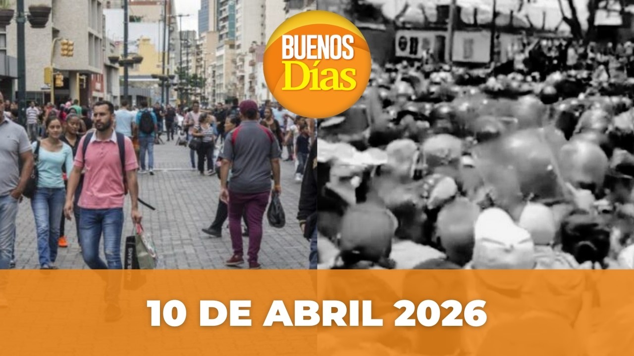 Noticias en la Ma&ntilde;ana en Vivo ☀️ Buenos D&iacute;as Viernes 10 de Abril 2026 - Venezuela