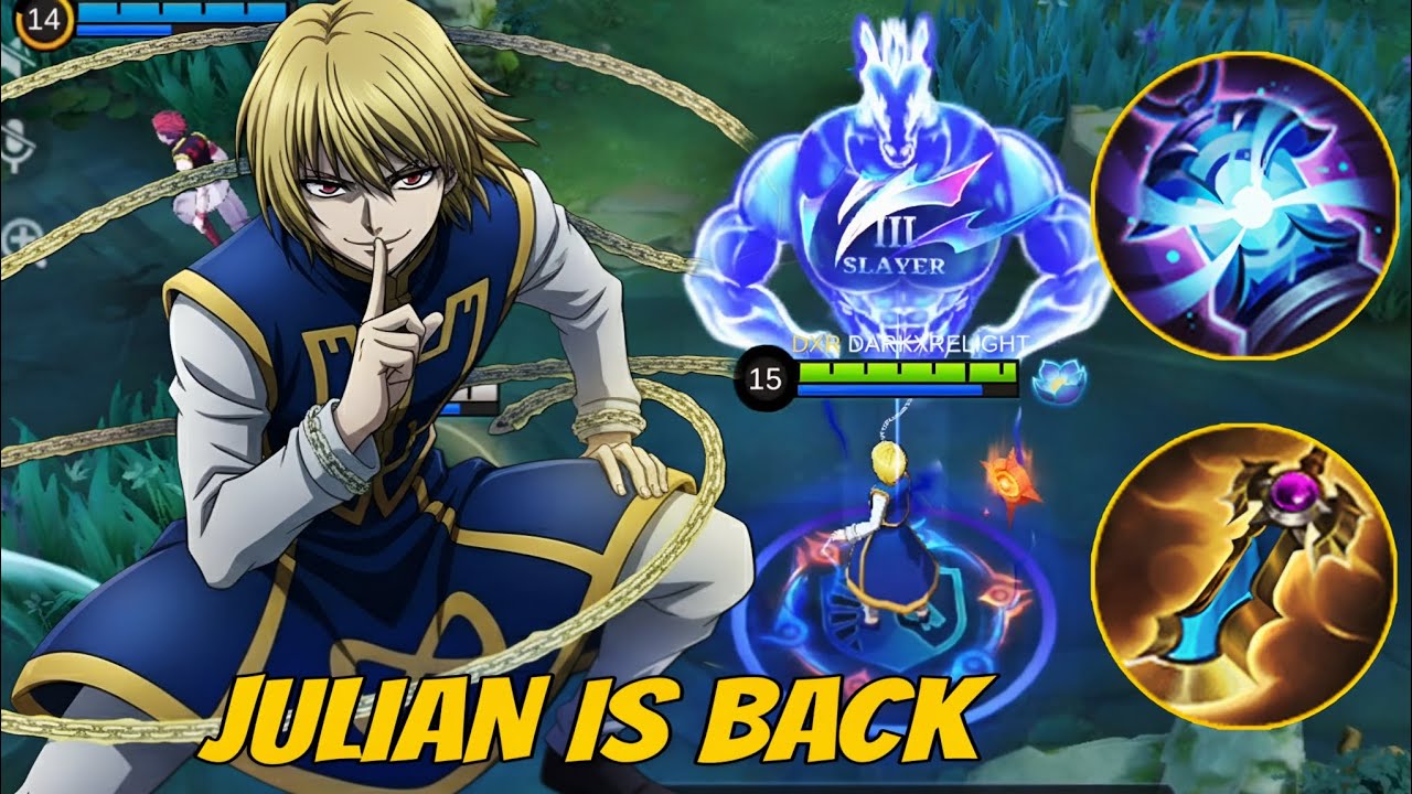 JULIAN ROSE GOLD META IS BACK! JULIAN IS BACK WITH NEW META LIFESTEAL BUILD TO CARRY YOUR TEAMMATES