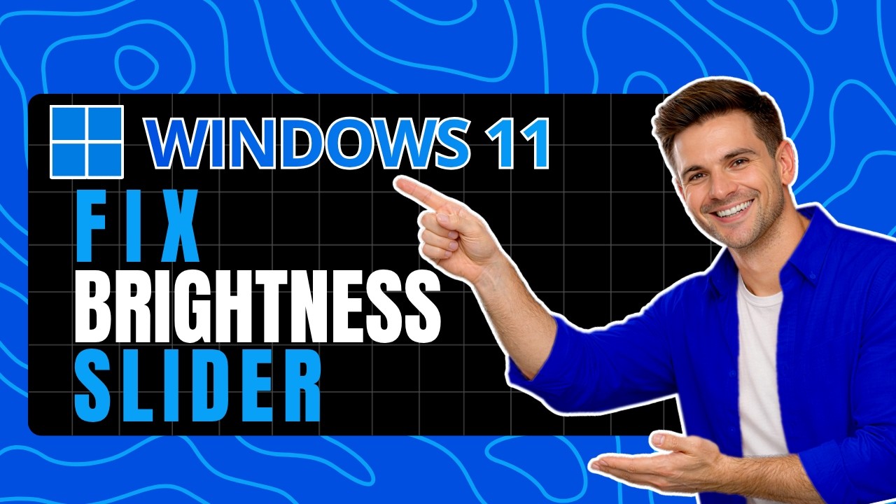 Как исправить проблему с отсутствующим ползунком регулировки яркости в Windows 11 &mdash; Восстановлени...