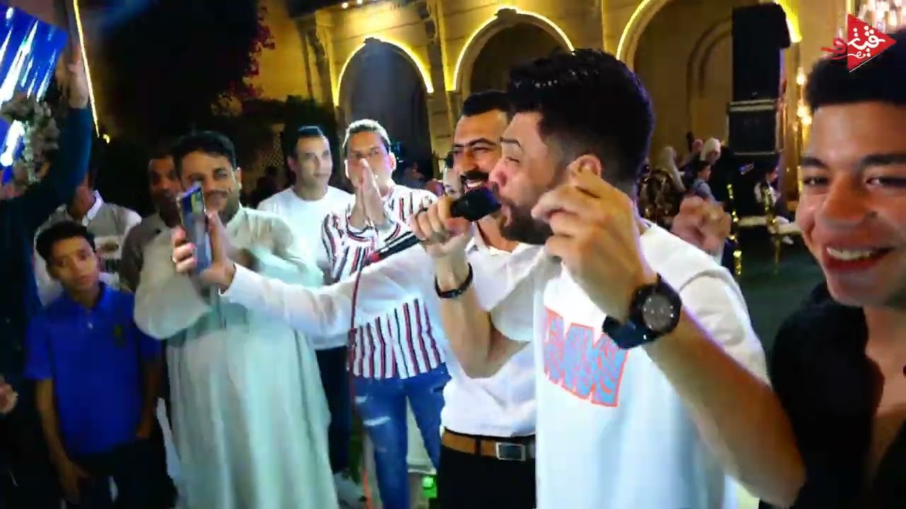 احمد عامر كل ما افكر فيك ومدلع الفرح بفرقتو فرحه اولاد المزين والشرقاوي حفلات سامح العراقي