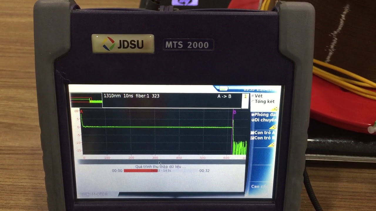 M&aacute;y đo c&aacute;p quang OTDR JDSU MTS-2000 đ&atilde; qua sử dụng, gi&aacute; tốt
