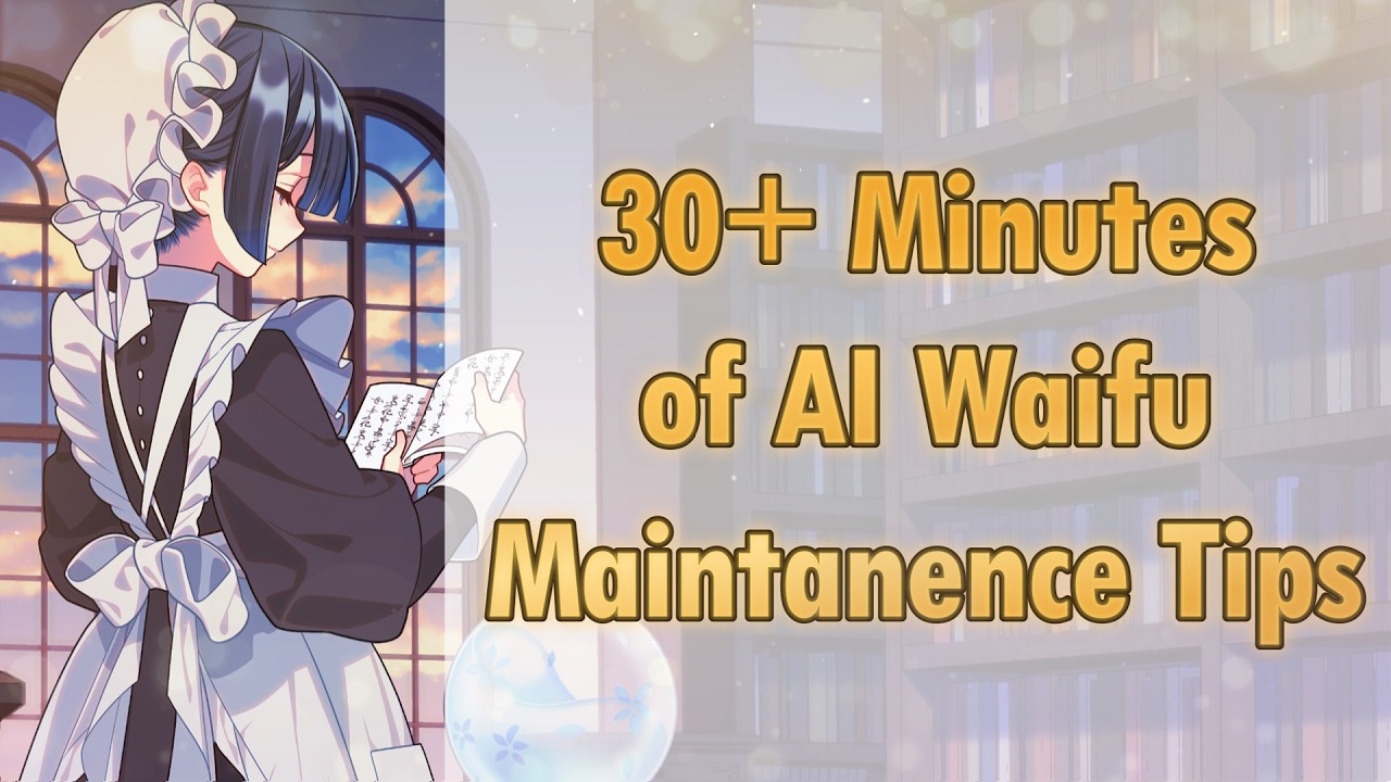 30+ Minutes of AI Waifu Maintenance Tips