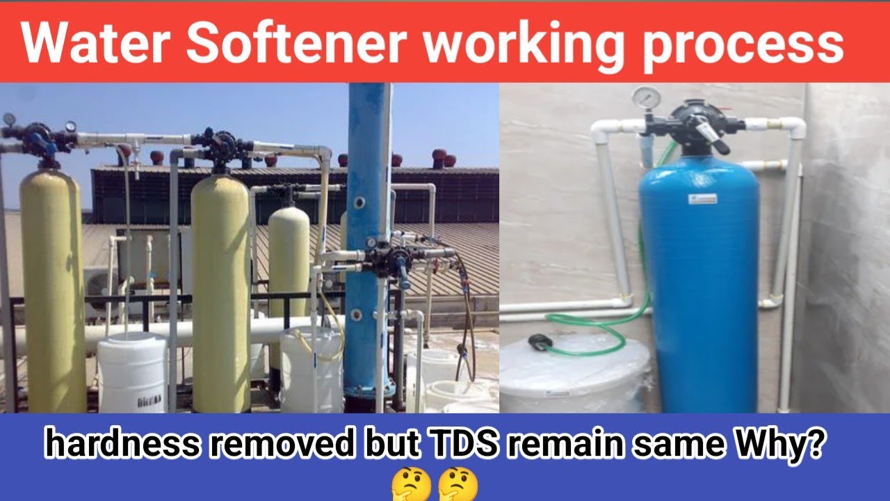 water softener working principal| water softener explain in hindi