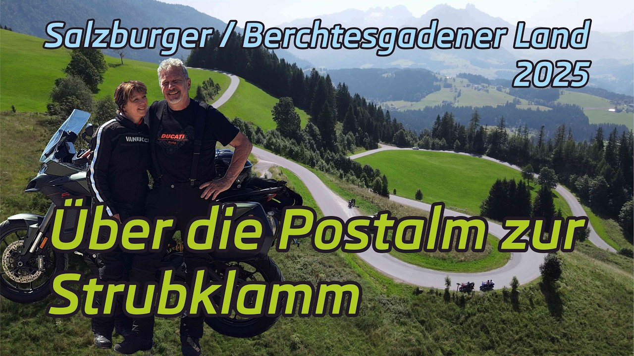 Postalm und Strubklamm mit der Multistrada