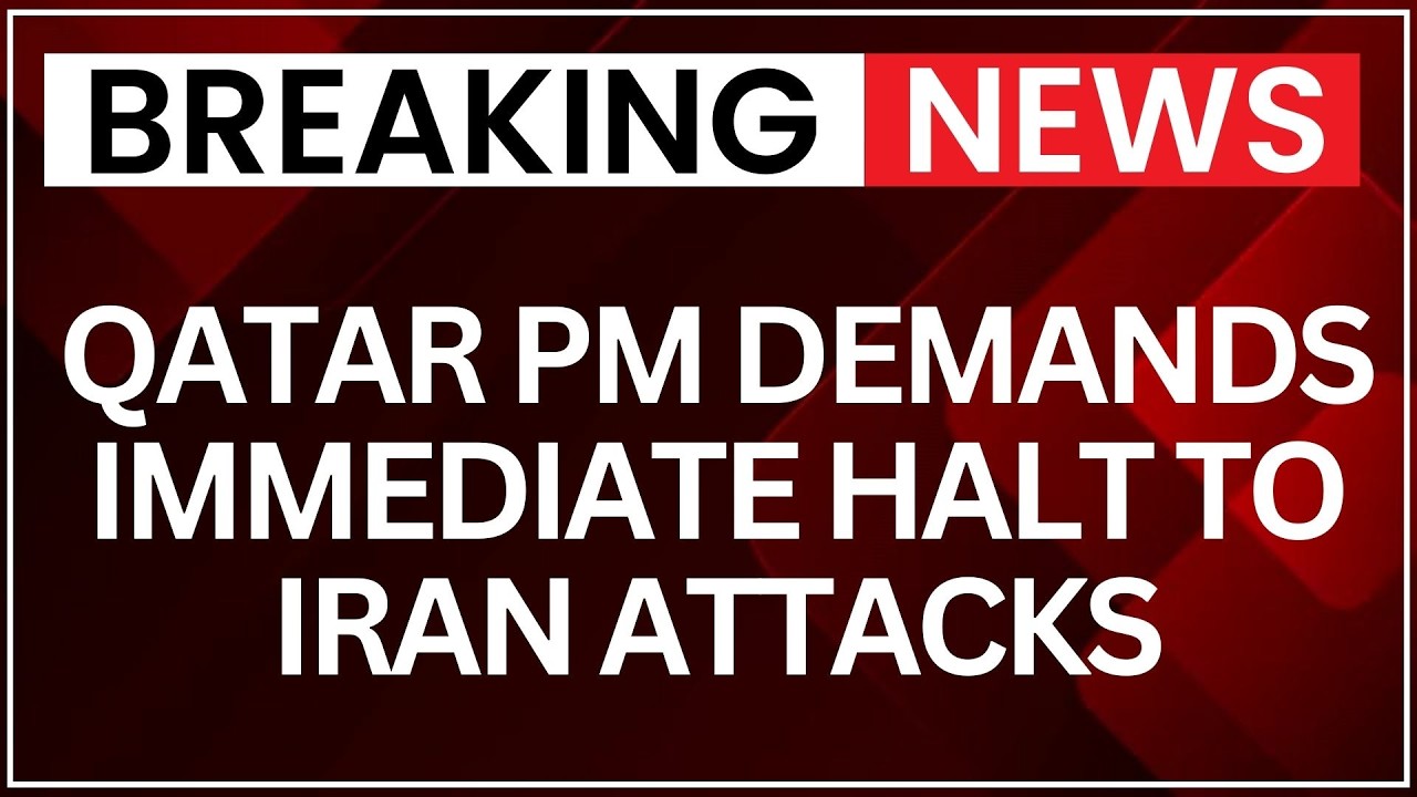 Qatar PM Demands Immediate Halt to Iran Attacks, Warns of Regional Chaos | NewsX