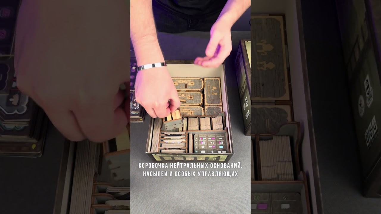 Органайзер для настольной игры Плотина (Barrage) BGL-BREOR