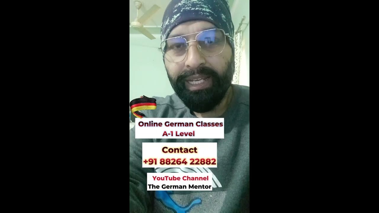 Online German Classes | A-1 LEVEL | Enroll Now 