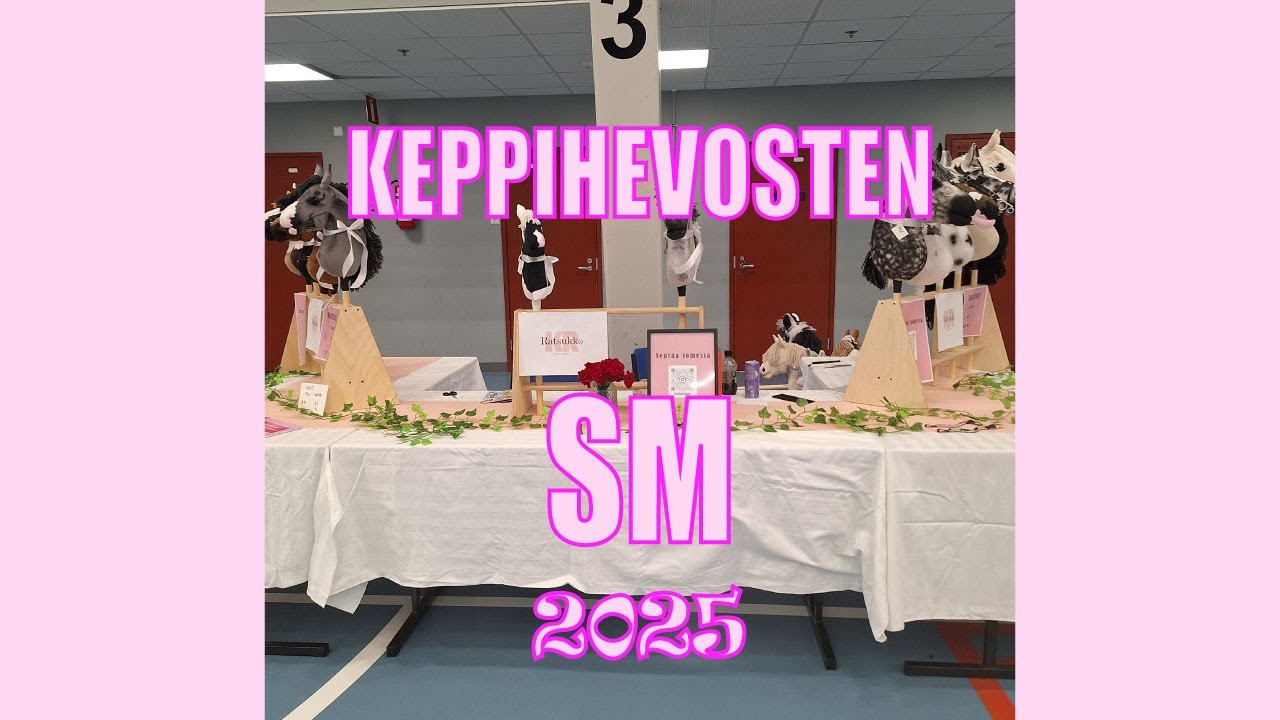 Myin 8 hevosta vartissa!?! (keppihevosten SM 2025)