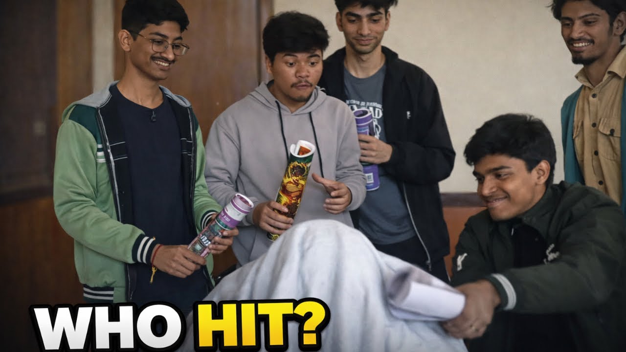 Guess Who Hit Challenge 😂😰