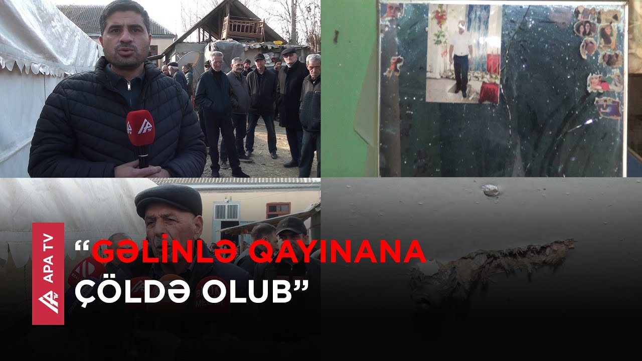 Ağcabədidə baş verən partlayış zamanı ölənlərin qohumu danışdı – APA TV