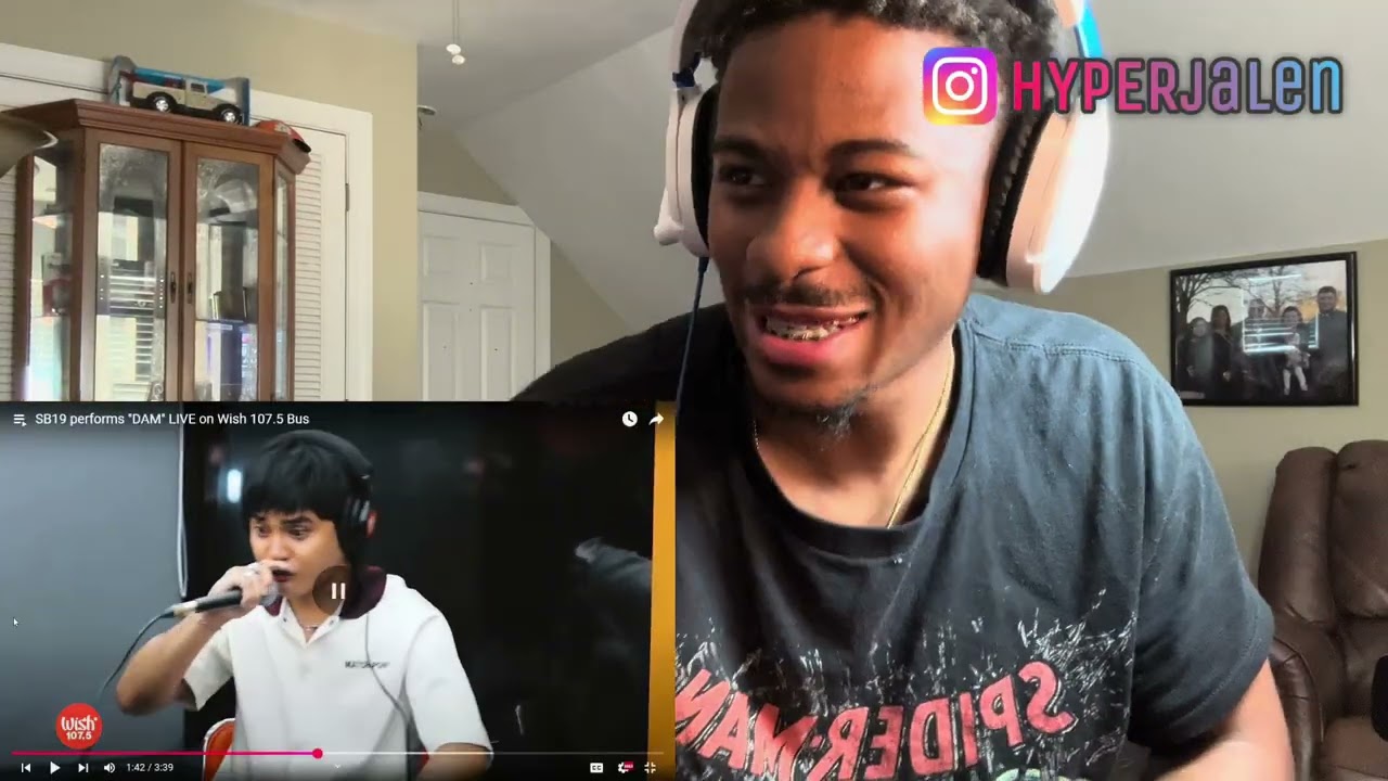 SB19-DAM *LIVE ON WISH BUS 107.5 BUS (REACTION!!!) 🔥