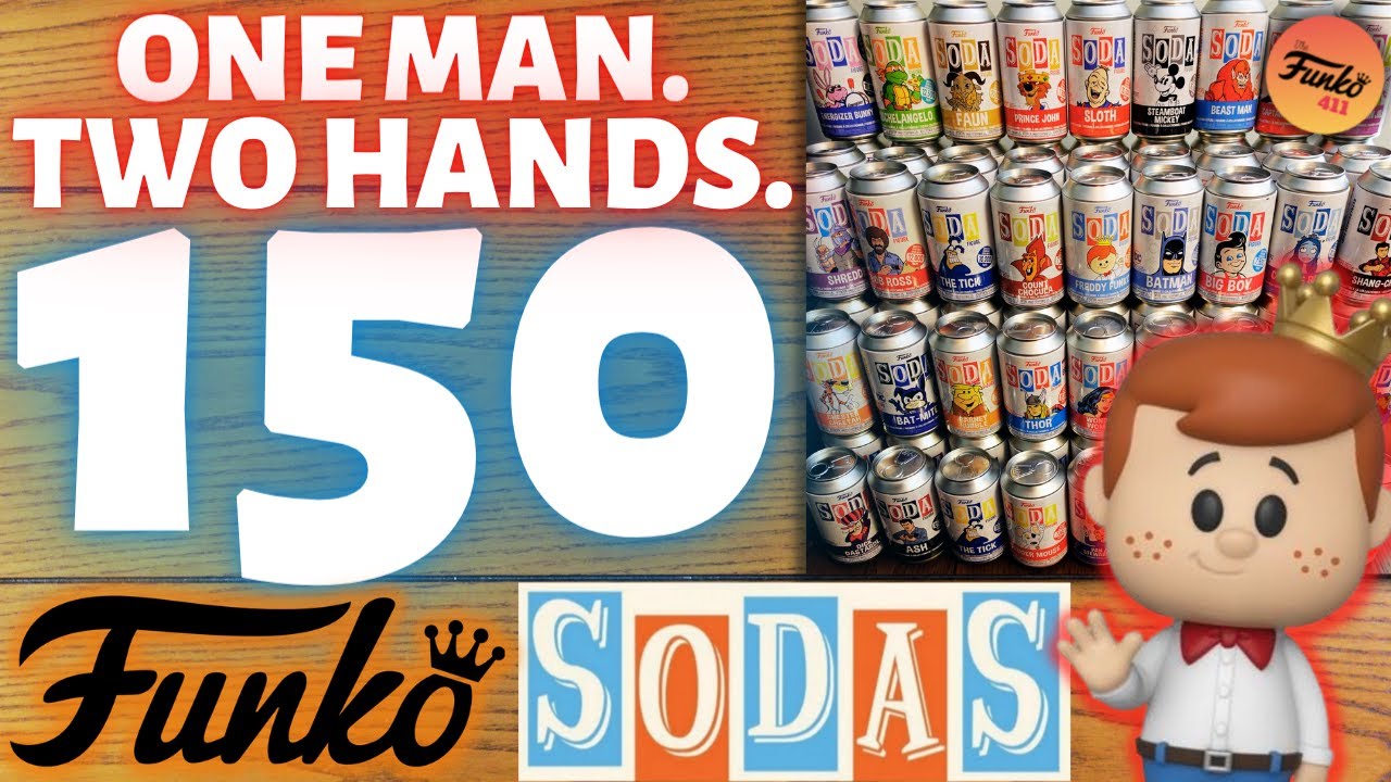150 газировок Funko! Самое грандиозное открытие Funko Soda! Великолепная рулетка Funko Soda Chase!