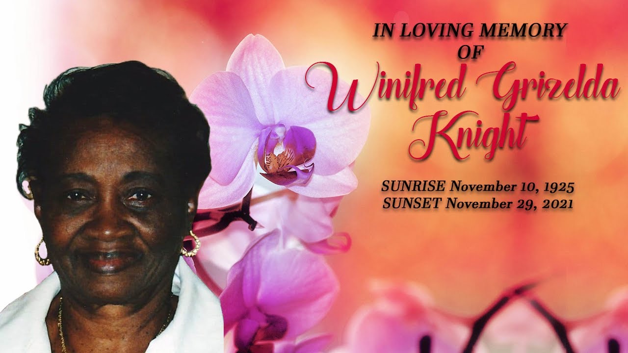 Celebrating the Life of Winifred Grizelda Knight