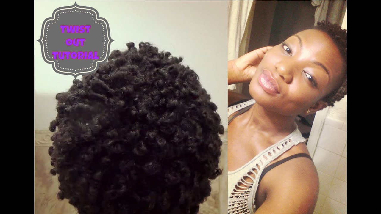Type 4 Natural Hair| TWA Styles| Super Defined Twist Out Tutorial