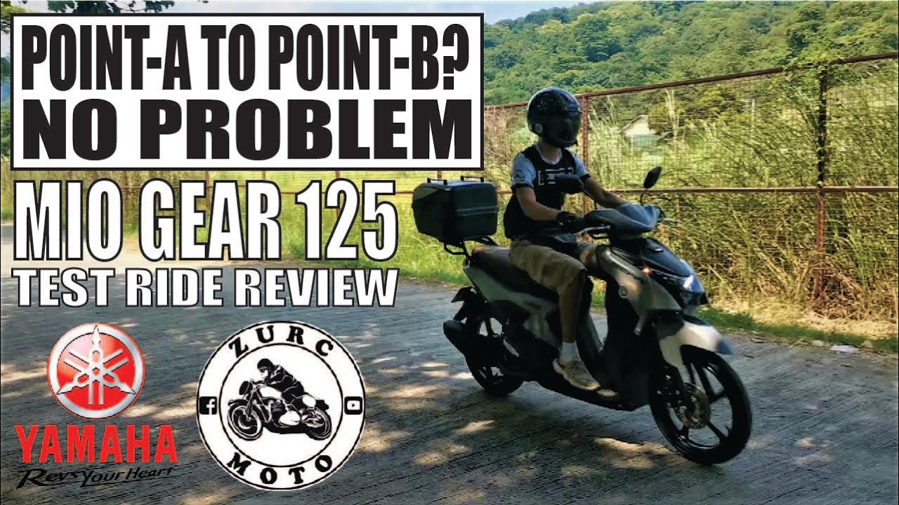 Test Ride: Yamaha Mio Gear 125