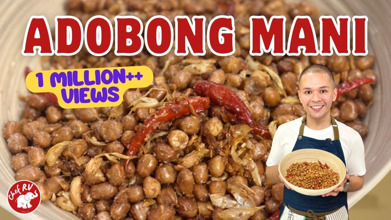 ADOBONG MANI WITH A LOT OF GARLIC!