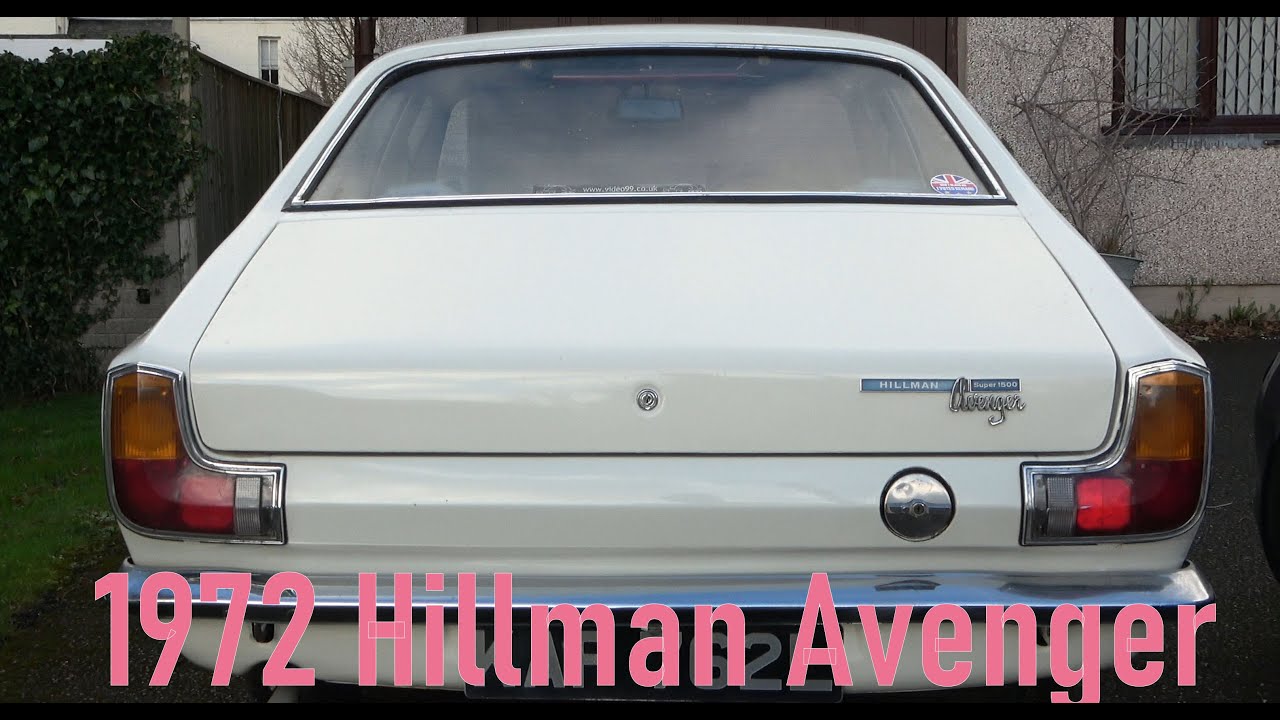 Посмотрите и прокатитесь на Hillman Avenger 1972 года.