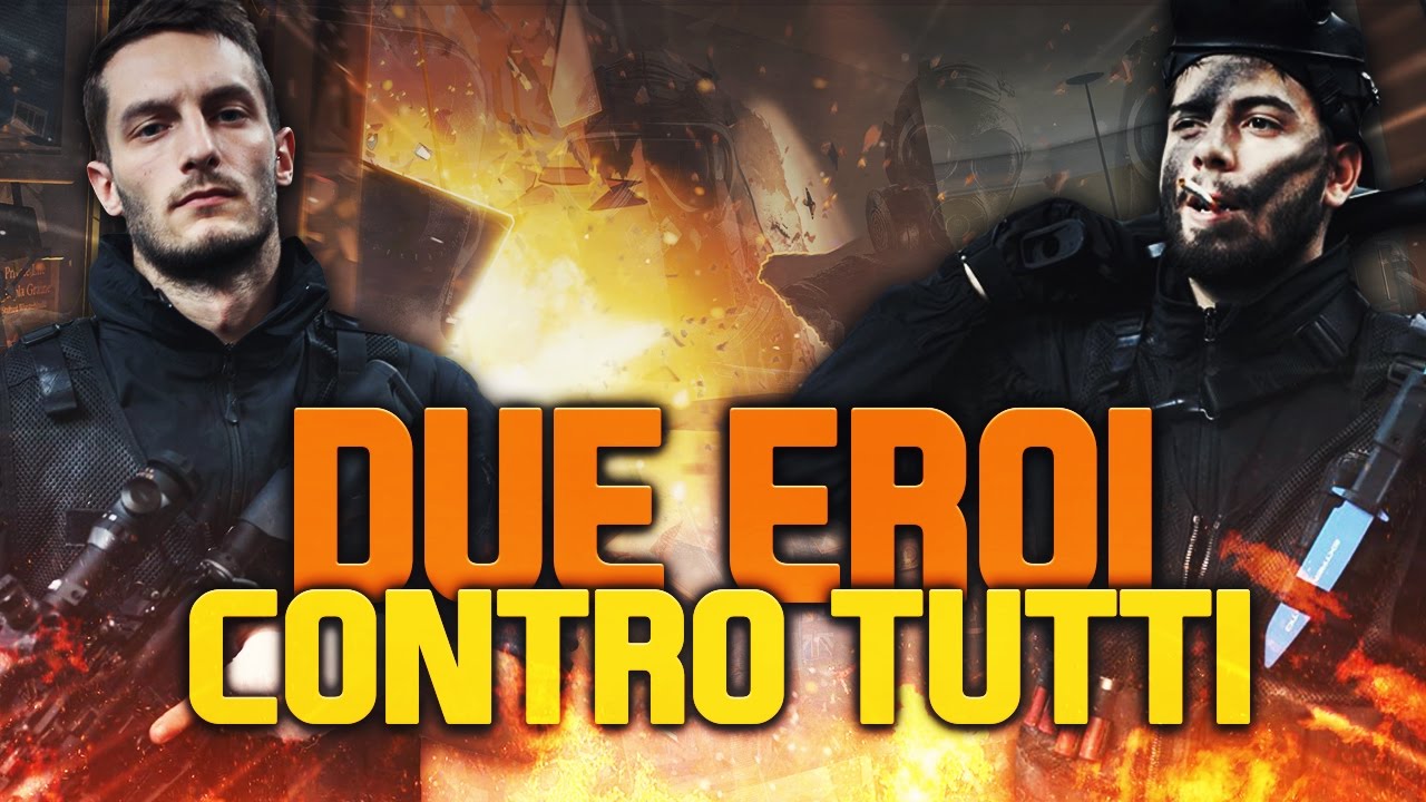 DUE EROI CONTRO TUTTI - PARTITA ASSURDA | Rainbow Six Siege w/Gabbo