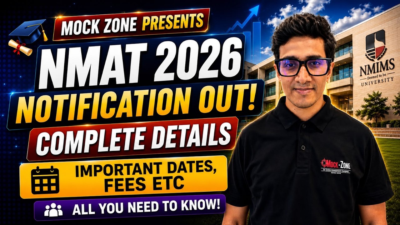 Вышло уведомление о NMAT 2026 | Важные даты, стоимость и регистрация | Mock Zone
