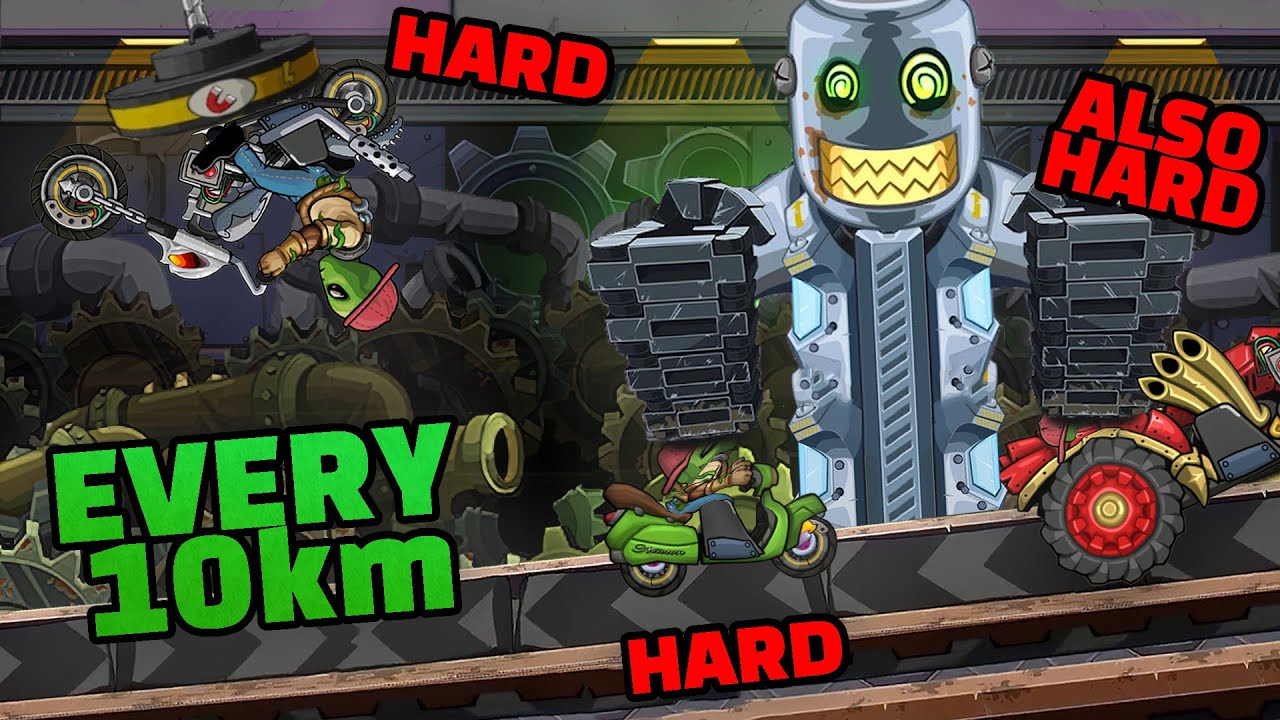 🔥Ranking Every Patchwork 10km Record! Hill Climb Racing 2 Adventure Ranking Video