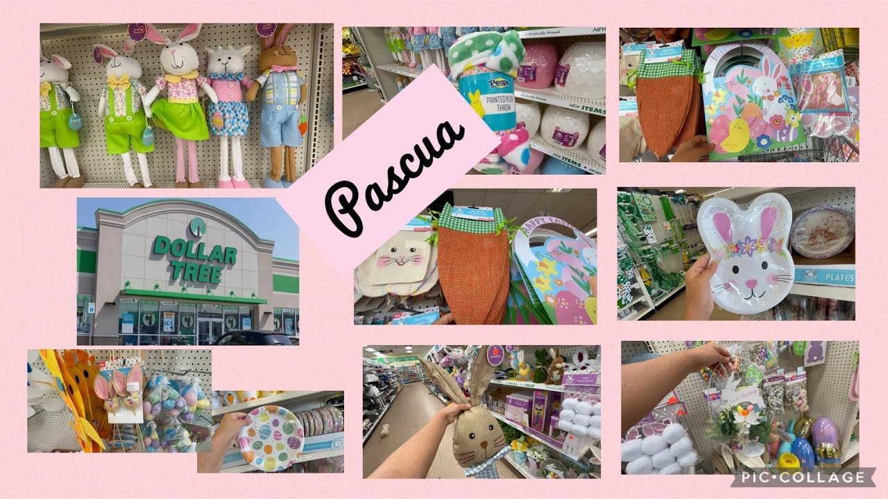 QUE LINDO TODO PARA PASCUA EN DOLLAR TREE 