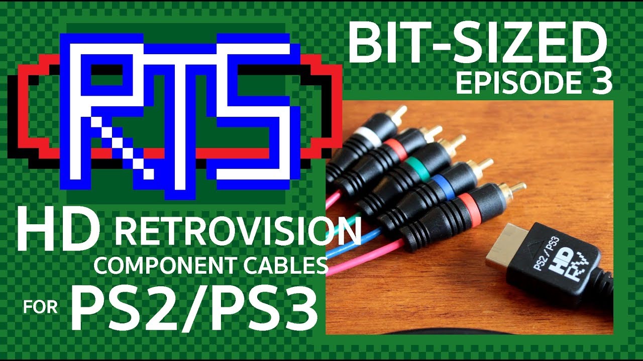 Playstation Salvation? HD Retrovision PS2/PS3 Component Cable - Bit Sized, Episode 3