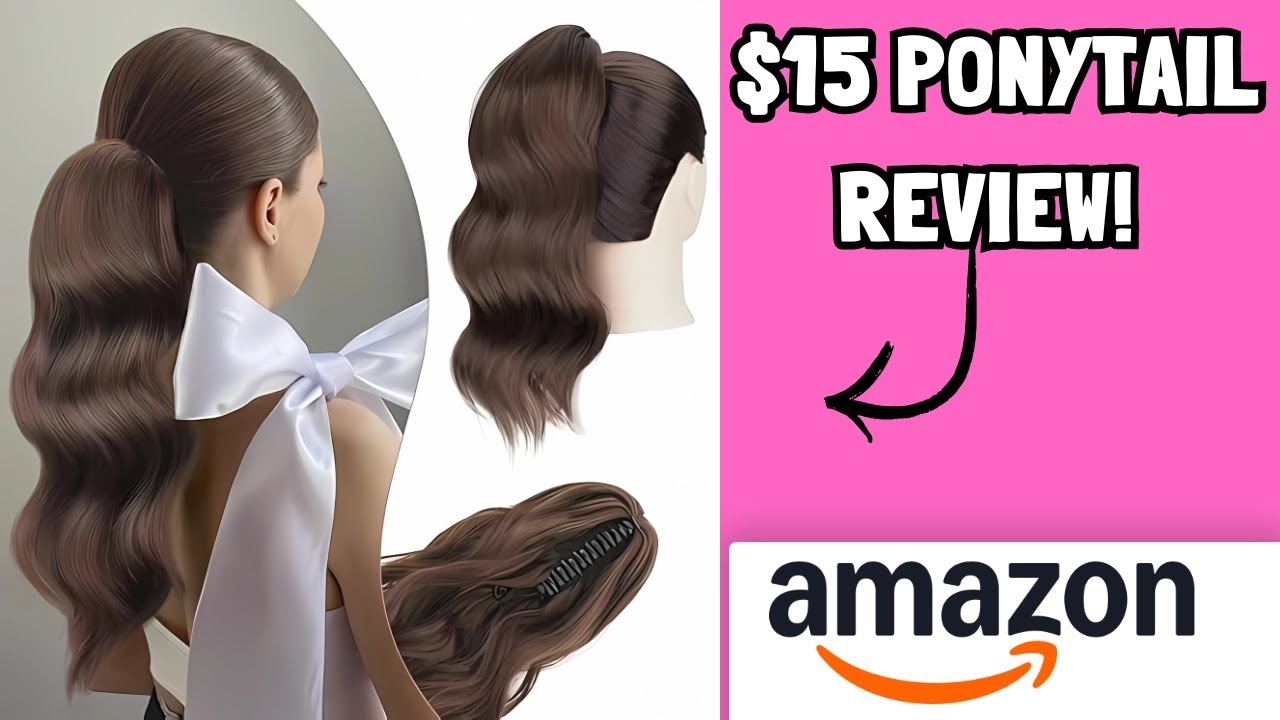 Unboxing This VIRAL Amazon Ponytail – You Won’t Believe the Quality!