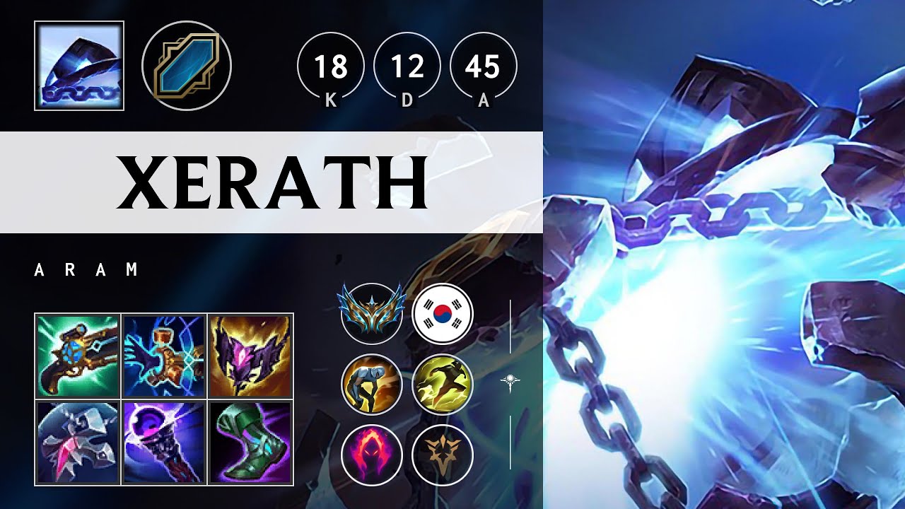 Xerath ARAM - KR Challenger Patch 25.17