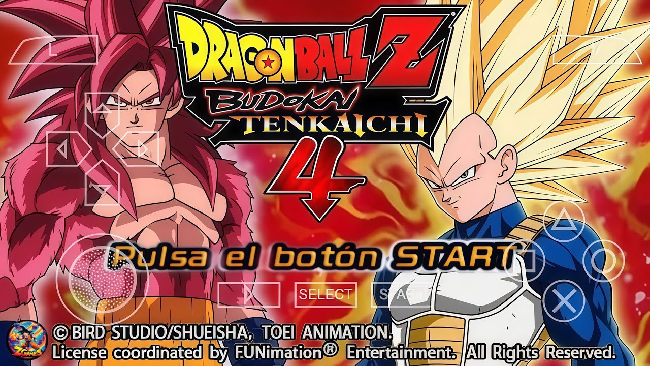 New DBZ TTT Mod Budokai Tenkaichi 4 Sparking Infinity World ISO PPSSPP