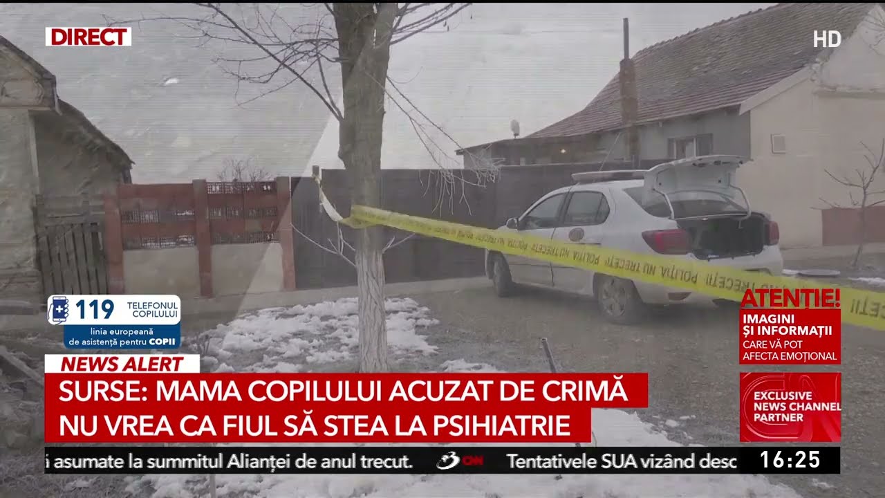 Ce se întâmplă cu băiatul de 13 ani acuzat de crimă. Mama lui intervine