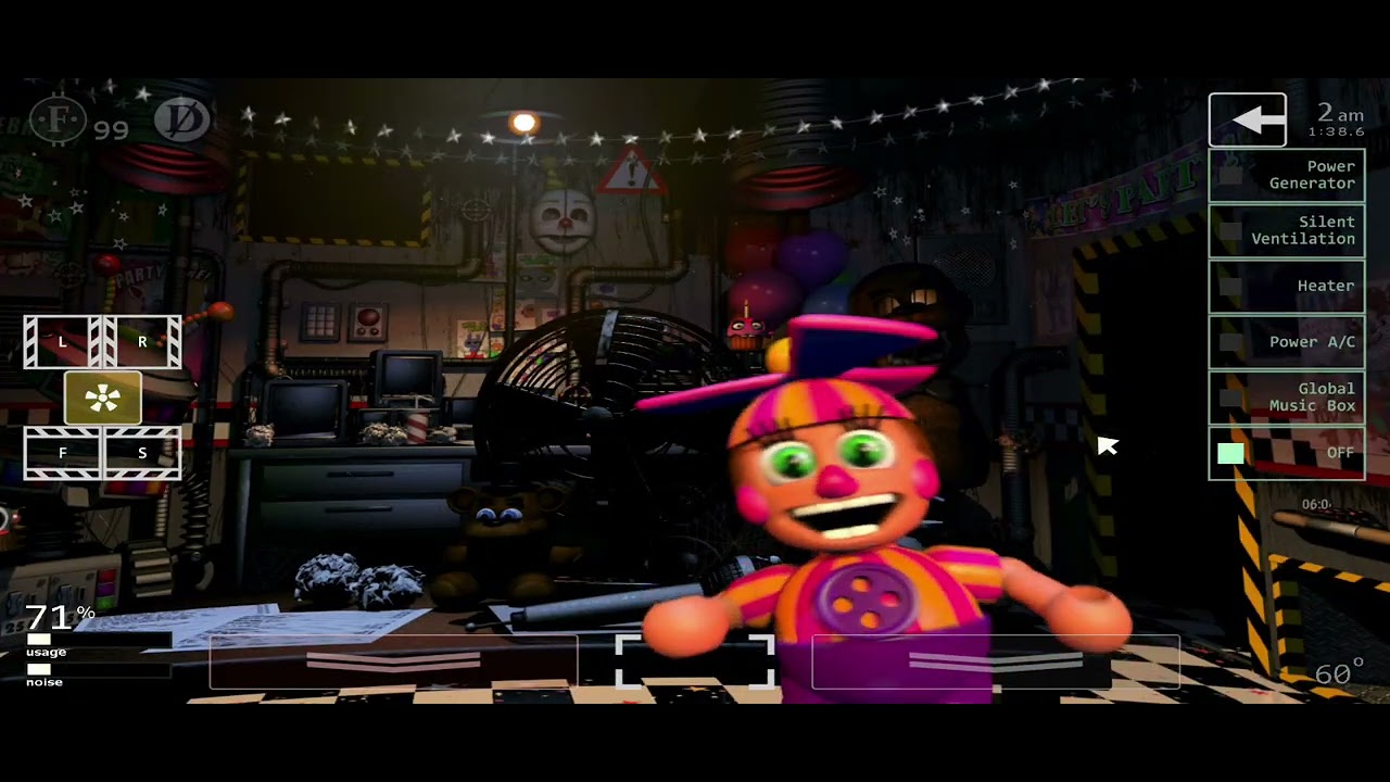 Gameplay de fnaf ucn