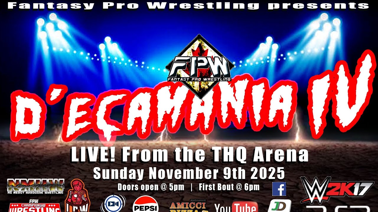 FPW d'EçaMania IV #wwe2k17 #wwe #wrestling #wweuniverse #caw #efed