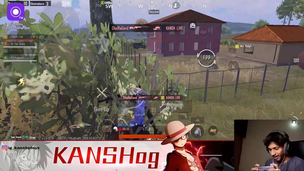 ONLY RUSH GAMEPLAY| TEAMCODE OR ROOM | #bgmilive #1v1tdm #teamcode