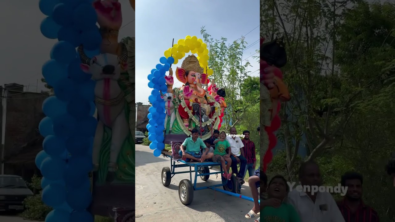 Ganesha visarjan #viral #news #love #ganesha