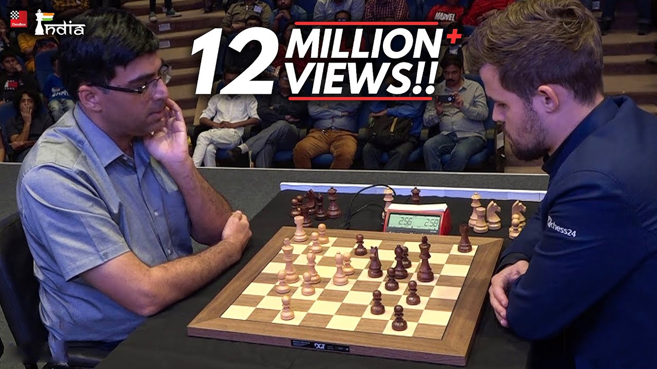 Vishy Anand vs Magnus Carlsen | Tata Steel Chess India Blitz 2019