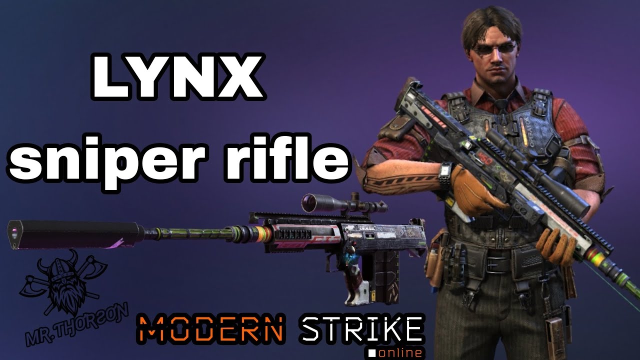 modern strike online beta season 25 LYNX sniper rifle 🔥