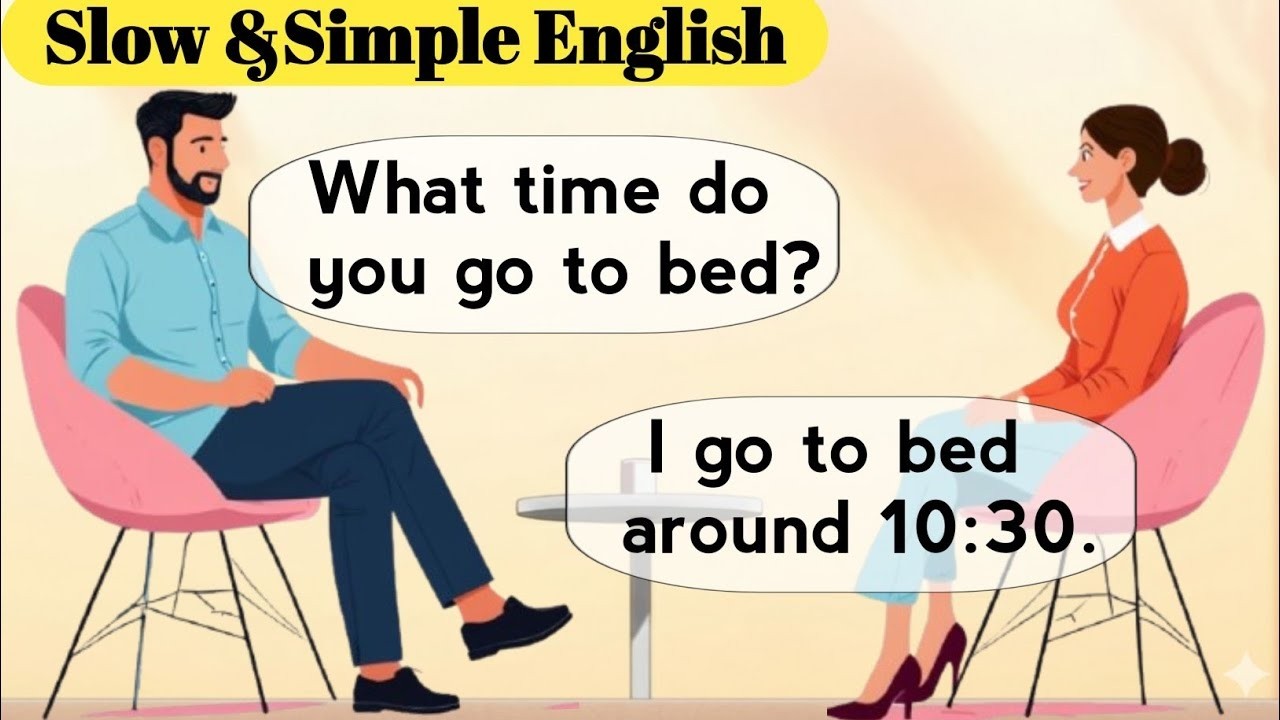 Simple English Speaking Practice -- Introduce Yourself & Daily Phrases