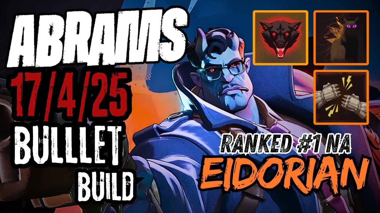 Eidorian Ranked #1 NA ABRAMS 🕵️‍♂️ 17/4/25 Bullet Carry | 42K Damage