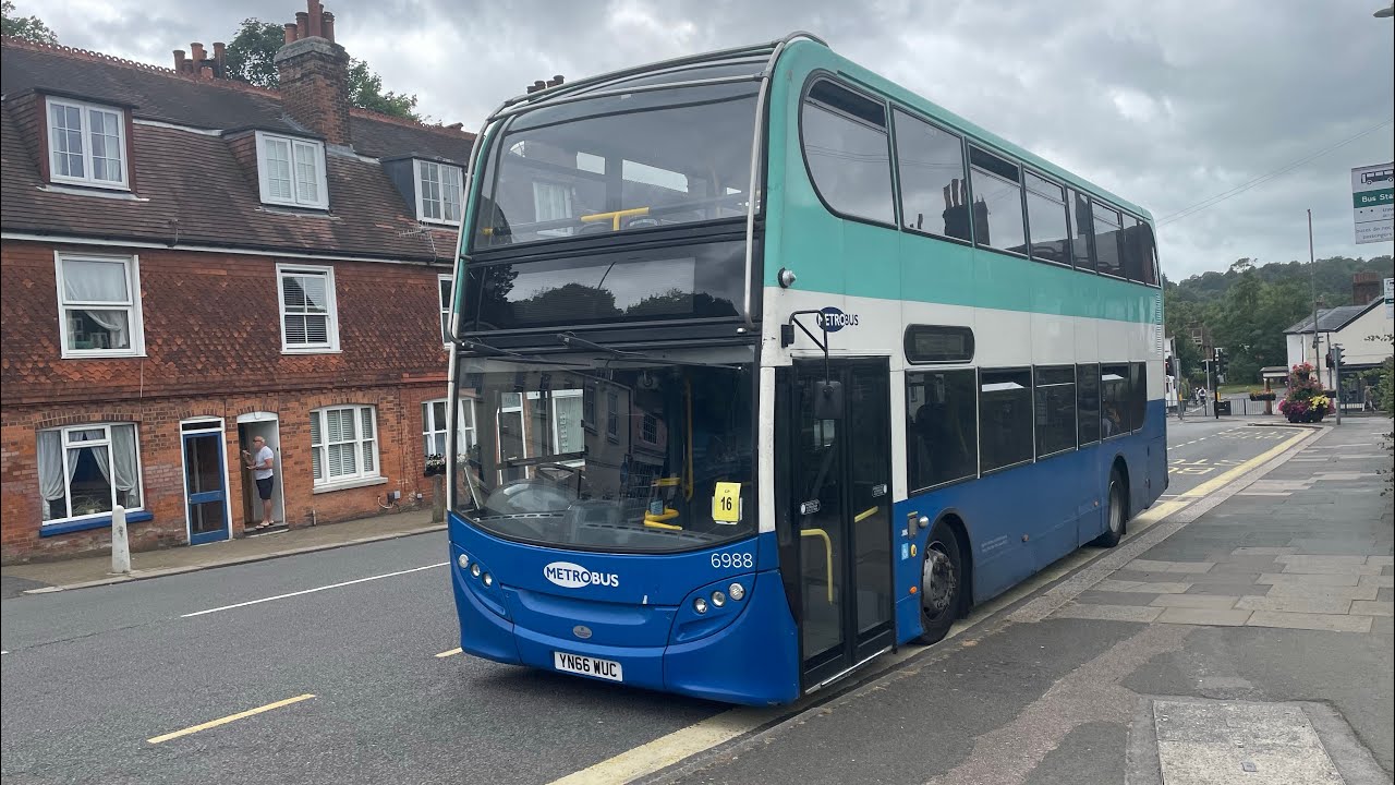 411 Metrobus Bus Route - Warlingham Sainsburys to Reigate Red Cross! Express Diversion via Godstone!