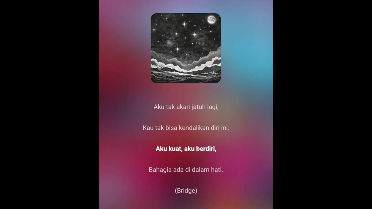 Aku Tak Akan Jatuh Lagi | Lagu Atasi Orang Narsistic personal disorder (NPD)