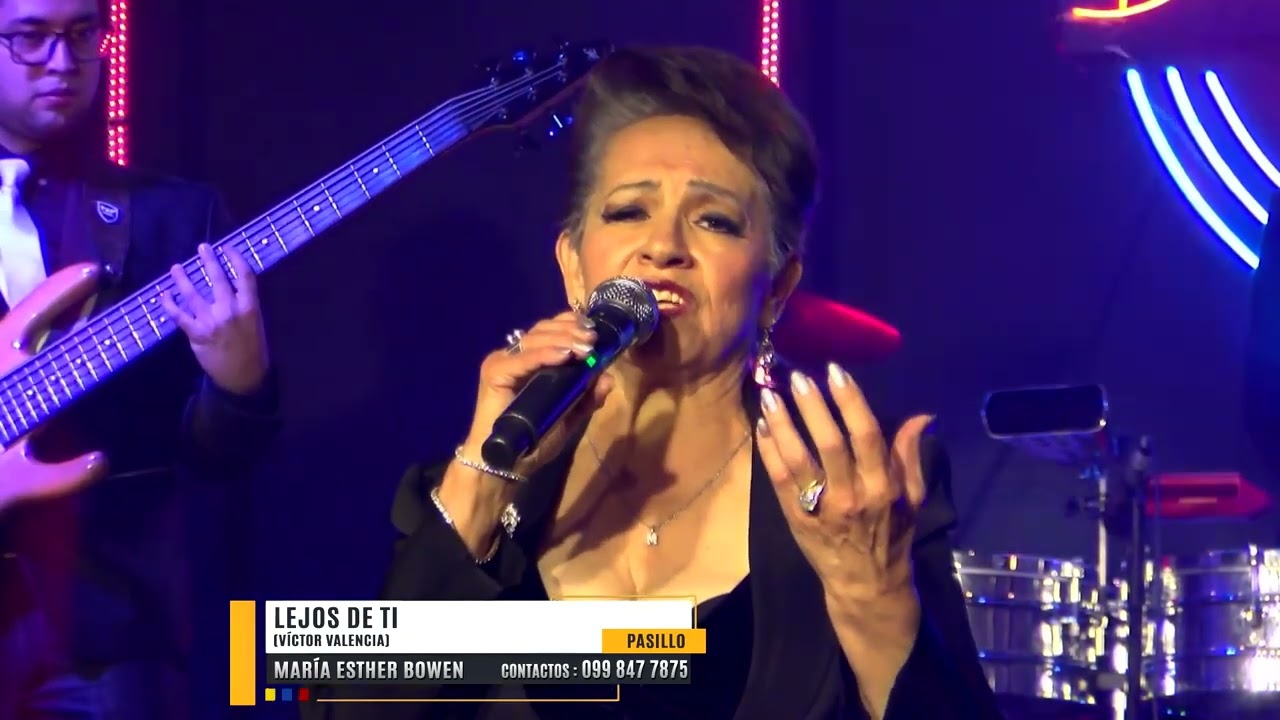 LEJOS DE TI - PASILLO - MARÍA ESTHER BOWEN