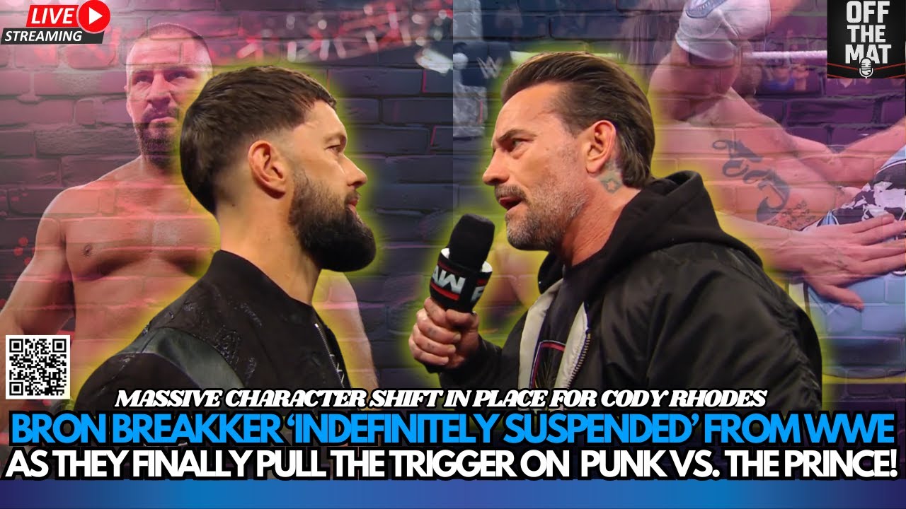 Bron Breakker ‘Suspended’ From WWE, As They Finally Pull The Trigger On  Punk Vs. The Prince!