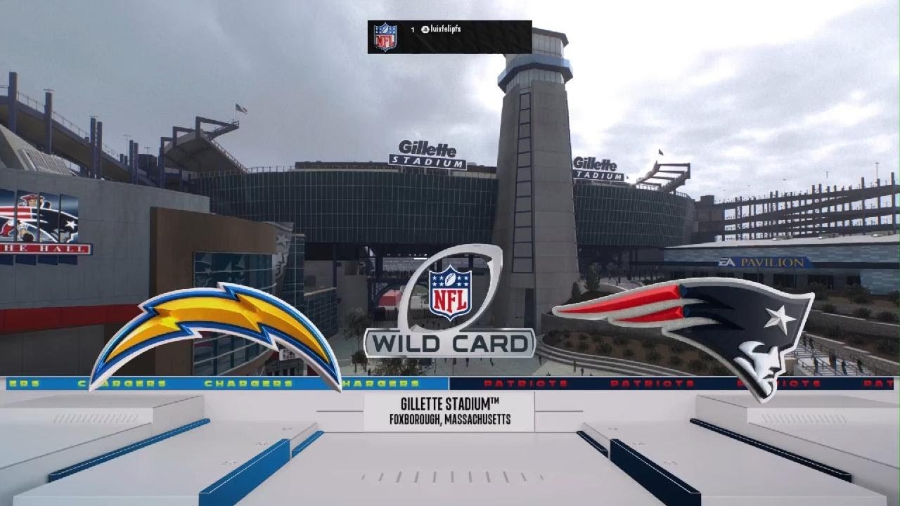 Madden 26 Postseason - AFC Wild Card - Chargers @ Patriots