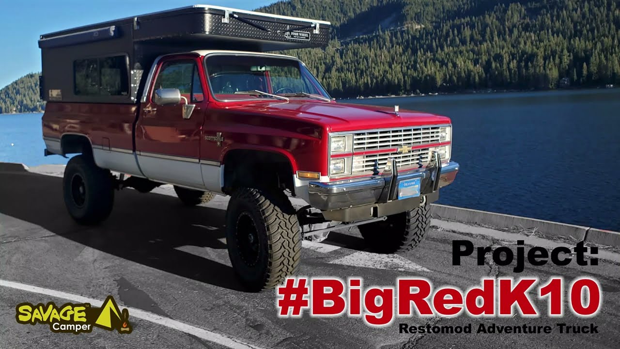 Four Wheel Camper x Savage Camper - Project M on a 1983 Chevy K10