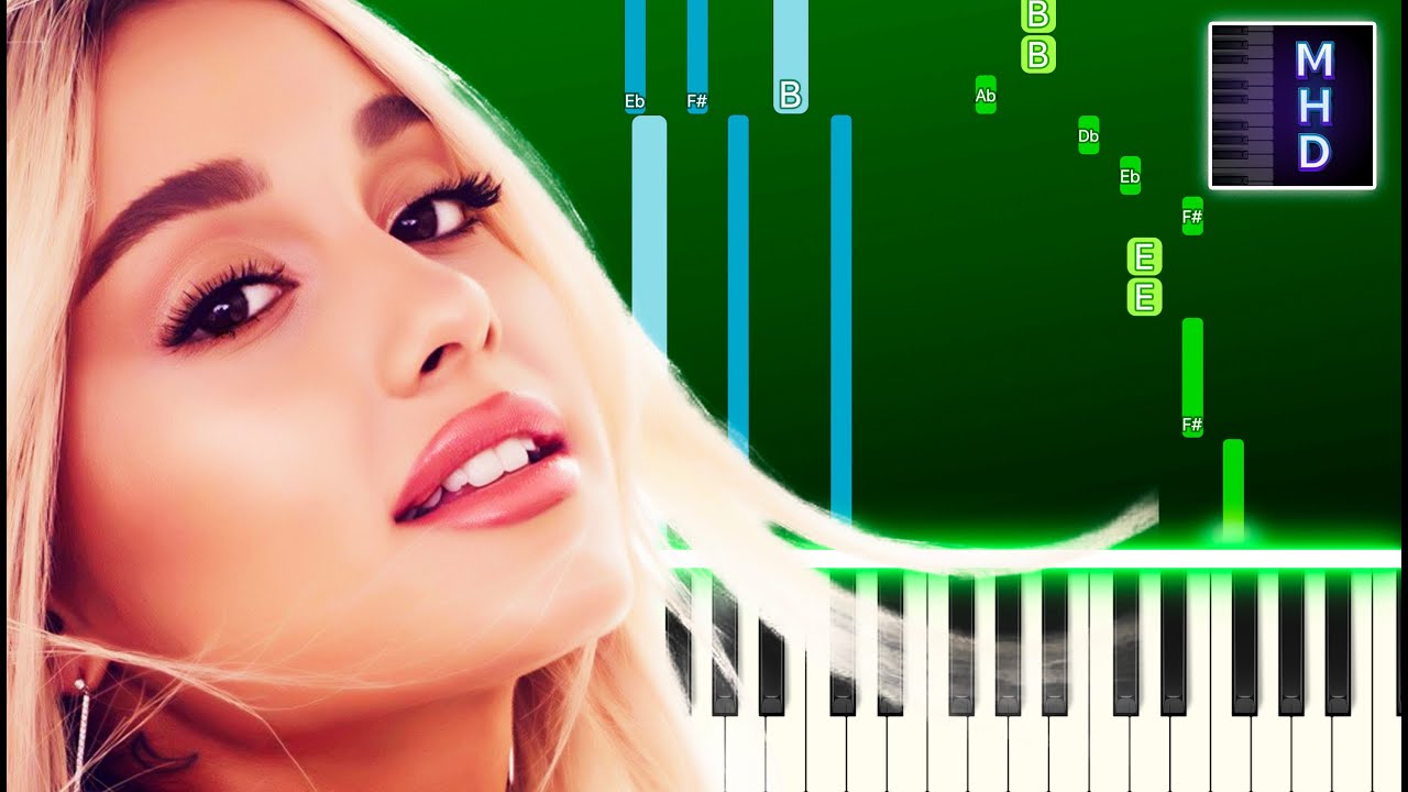 Ariana Grande - safety net (feat. Ty Dolla $ign) (Piano Tutorial Easy)