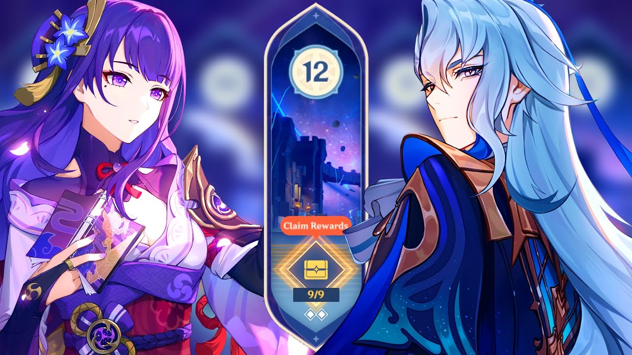 NEW Spiral Abyss 4.3 Floor 12 (9 Stars) C2 RAIDEN & C1 NEUVILLETTE FIRST CLEAR!! Genshin Impact 4.3
