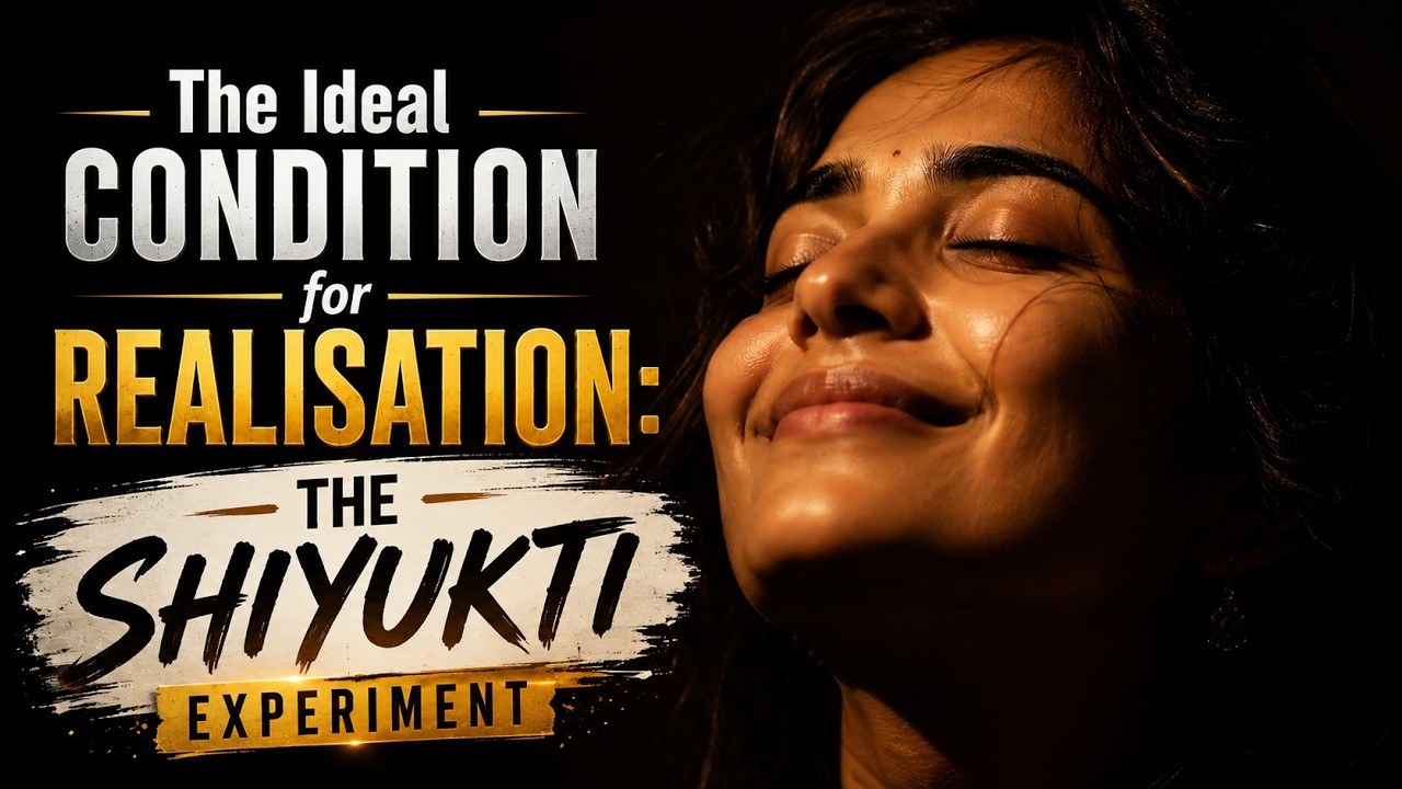 The Ideal Condition for Realisation: The Shiyukti Experiment