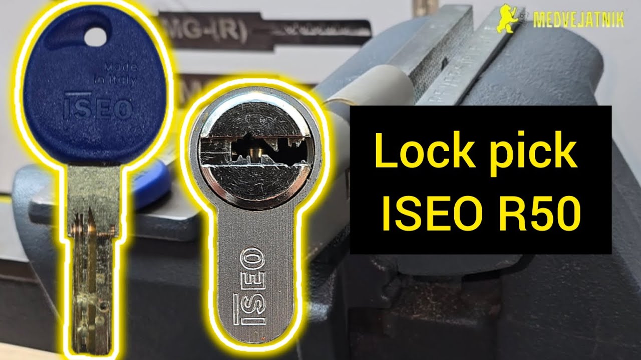 ✅️Lock pick Iseo r50 Отмычка для итальянских замков Исео R50