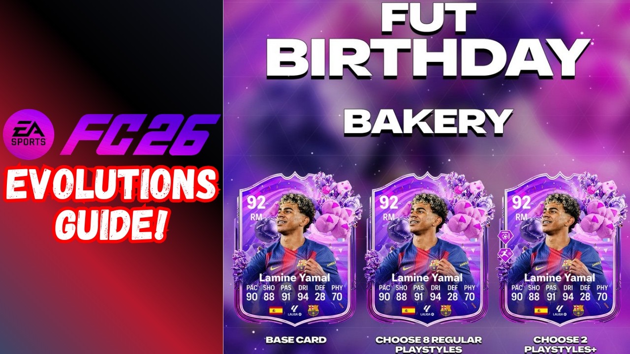DO NOT MISS THESE! 🚨 The Best Birthday Bakery Evolutions in FC 26 (Complete Guide)