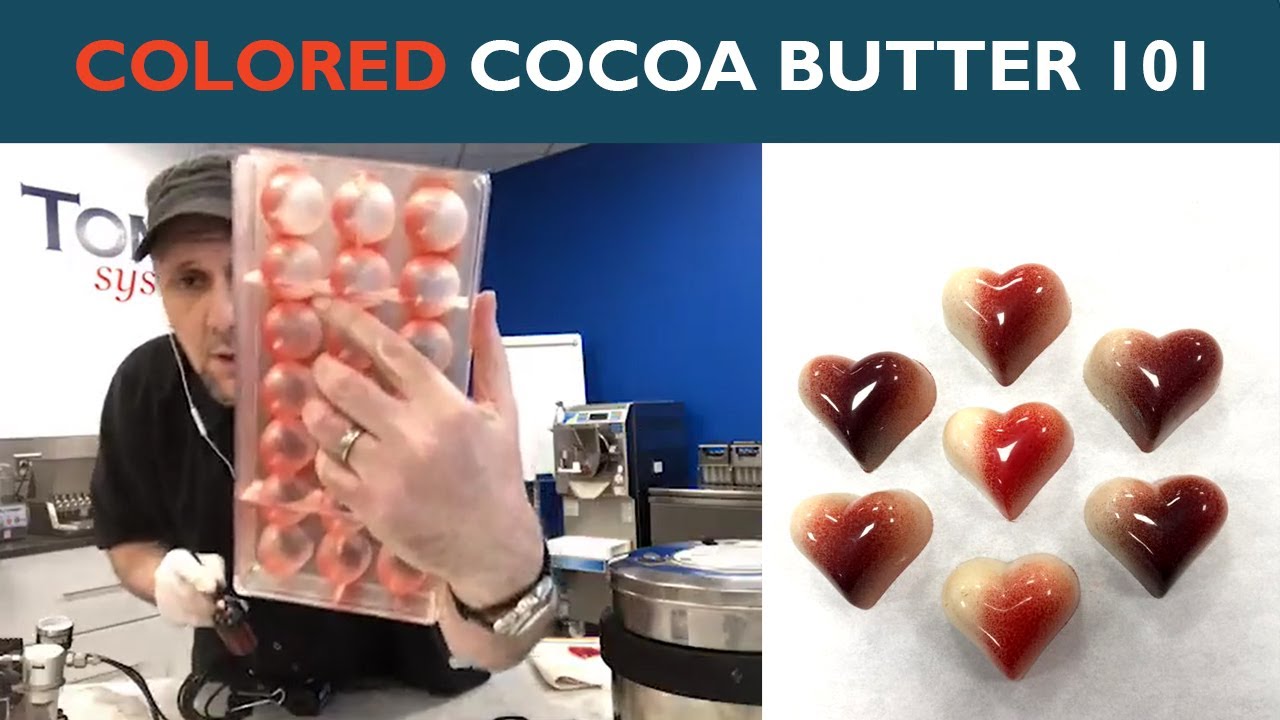 Colored Cocoa Butter 101: Live from the Tomric Innovation Center